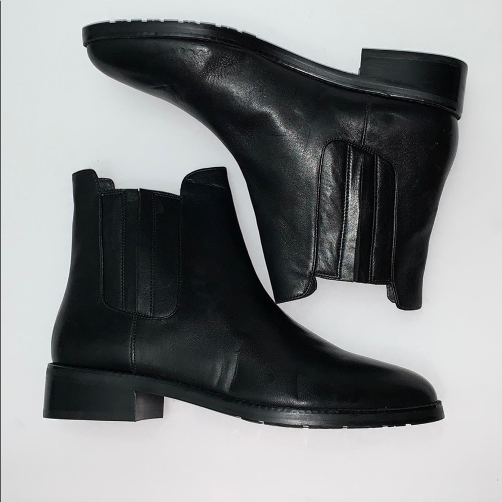 Stuart Weitzman Black Ankle Boots